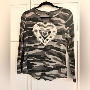 Torrid camo shirt